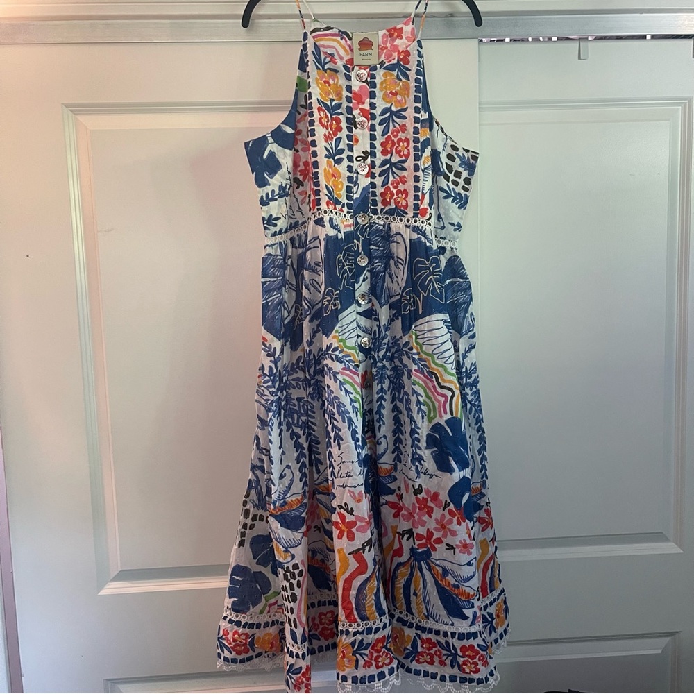 Farm Rio Brazil MIDI Dress